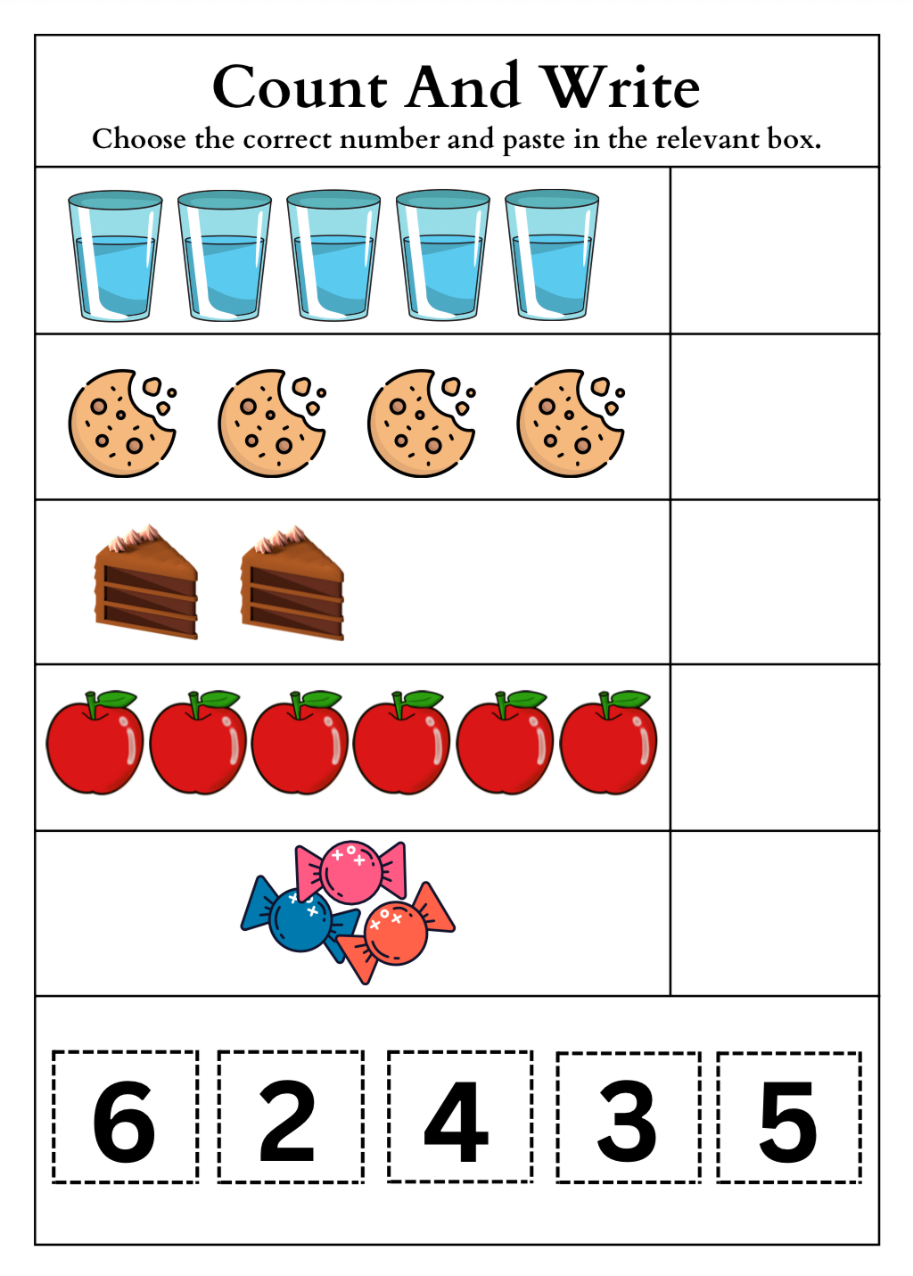 Count and Write