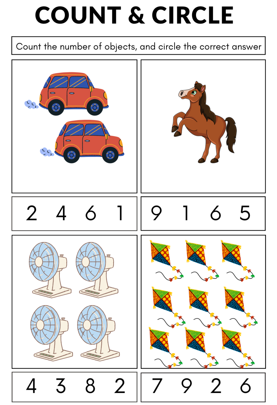 Count and Circle