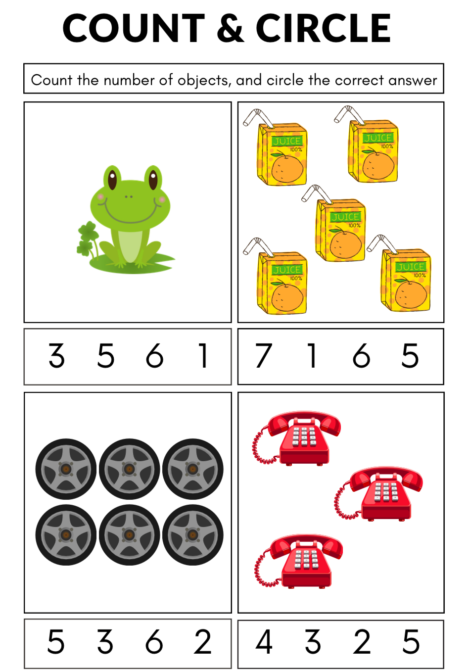 Count and Circle