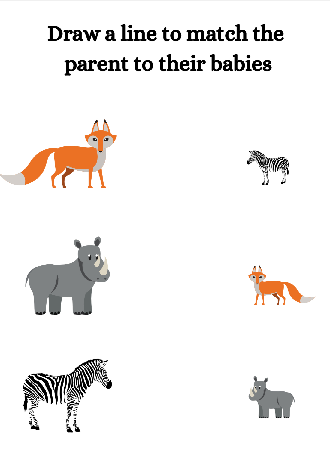 Match the Babies
